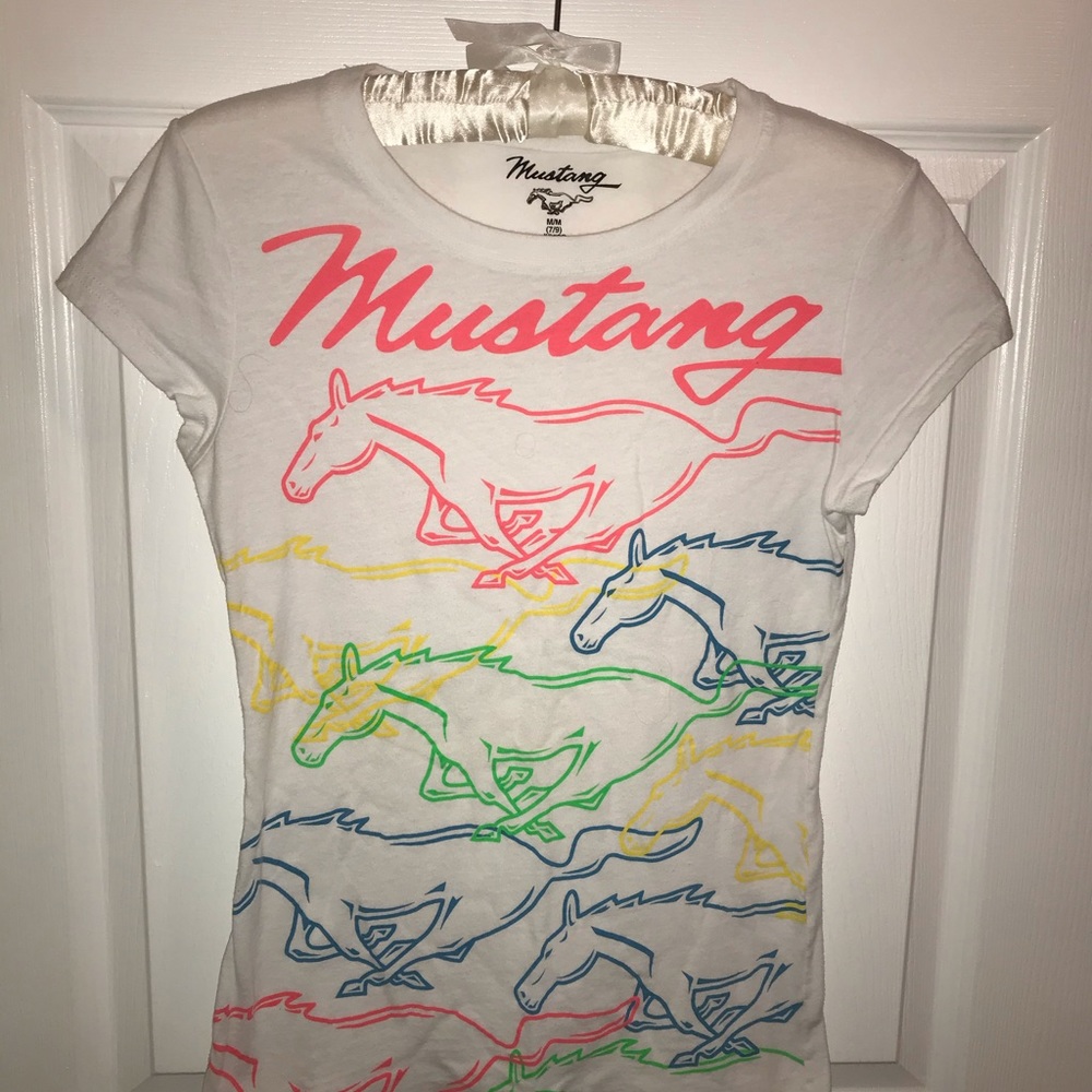 Ford Mustang Junior sizing T-shirt